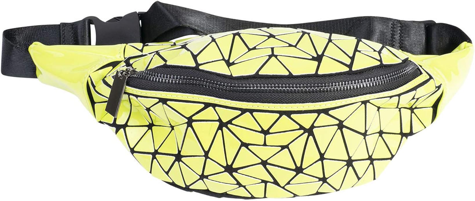 neon yellow purse