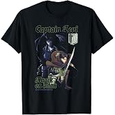 Attack on Titan A Modern Epic Captain Levi Collage Anime T-Shirt