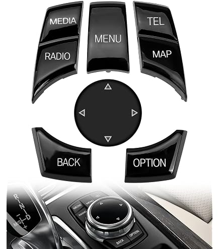 Amazon.com: Multimedia IDrive Knob Control Button Fit for BMW 1 3