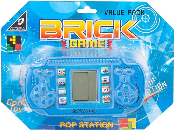 Handheld Gaming Console Brain Training Brick Game Amazon.co.uk Toys & Games