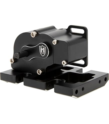 Boîte De Vitesses Overdrive En Aluminium DLX LCG Trans OD-3 Pour RC Crawler 1/10 – Compatible Axial SCX10 III, Capra – Réduction Du Centre De Gravité