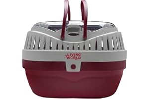 Living World – Pet Carrier for Small Pets, Large