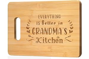 Pandasch Grandma Gifts, Birthday Gift for Grandma from Grandkids, Best Grandmother Present, 11x8.5inch Personalized Engraved 