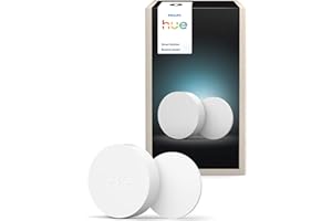 Philips Hue Wireless Smart Light Switch Button, White - 1 Pack - Portable and Battery Powered - Smart Home Control - Requires