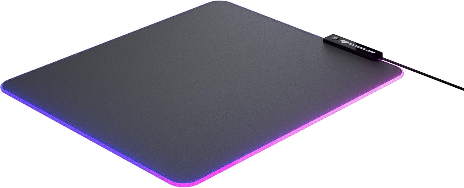 Cougar NEON RGB Medium Smooth Cloth Gaming Mouse Pad, 350L x 300W mm - Image 5