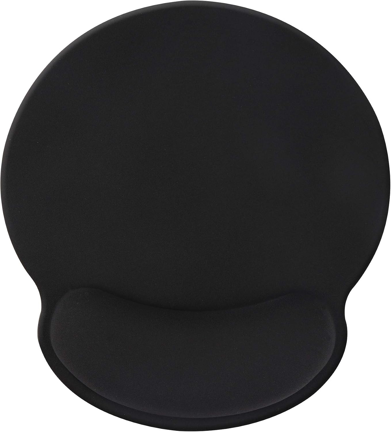 Hosimoln Wrist Rest Pad, Ergonomic Mouse Mat with Memory Foam, Non-Slip Rubber Mouse Wrist Support Mat for Working Games - black012
