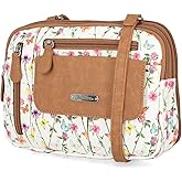 MultiSac Zippy Triple Compartment Crossbody Bag