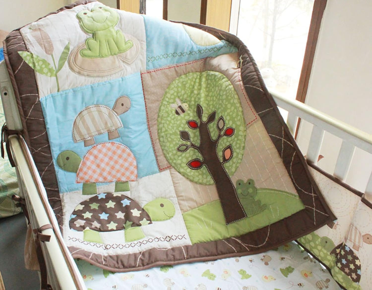 turtle baby comforter