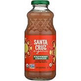 Santa Cruz Organic, Lemonade Strawberry Organic, 16 Fl Oz
