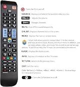 YOSUN Replacement for Samsung TV Remote, Universal, Illuminated Buttons, No view 4