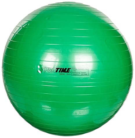 green exercise ball