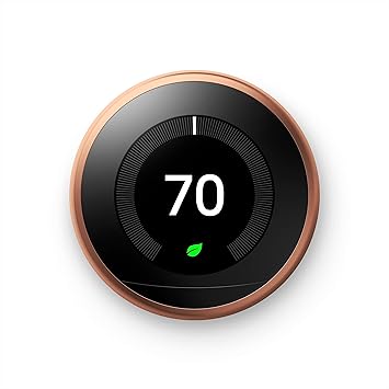 Nest Labs T3021us Nest Learning Thermostat Copper Building Supplies Amazon Canada