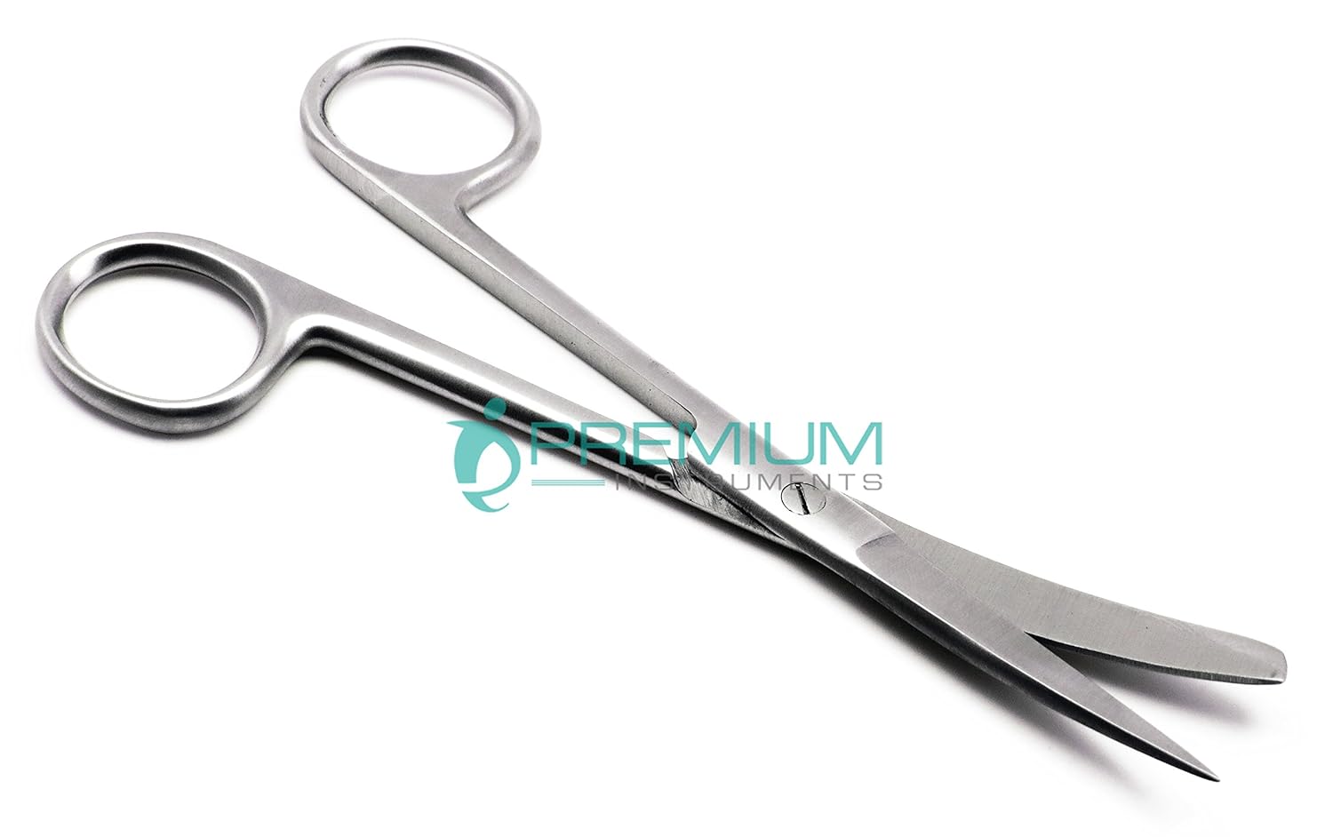 Medical Scissors Curved 5.5" Sharp/Blunt Surgical Operating