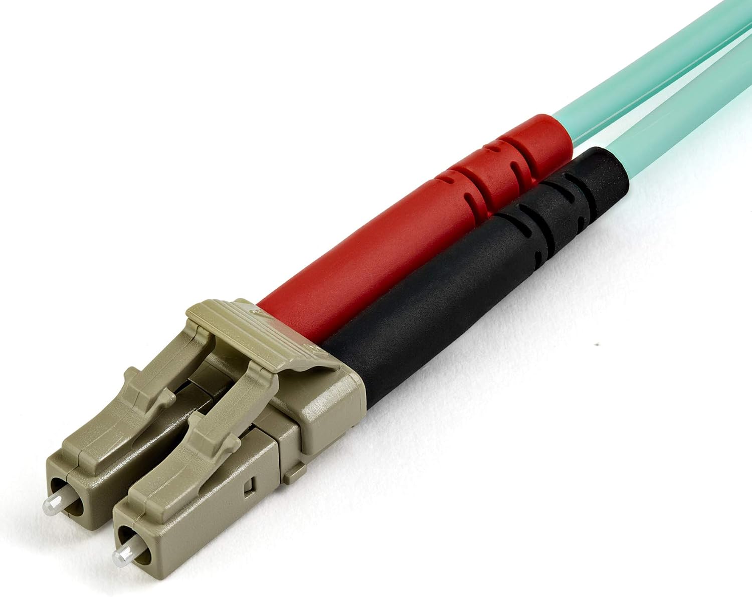 StarTech.com 15m (50ft) LC/UPC to LC/UPC OM4 Multimode Fiber Optic Cable, 50/125µm LOMMF/VCSEL Zipcord Fiber, 100G Networks - Image 3