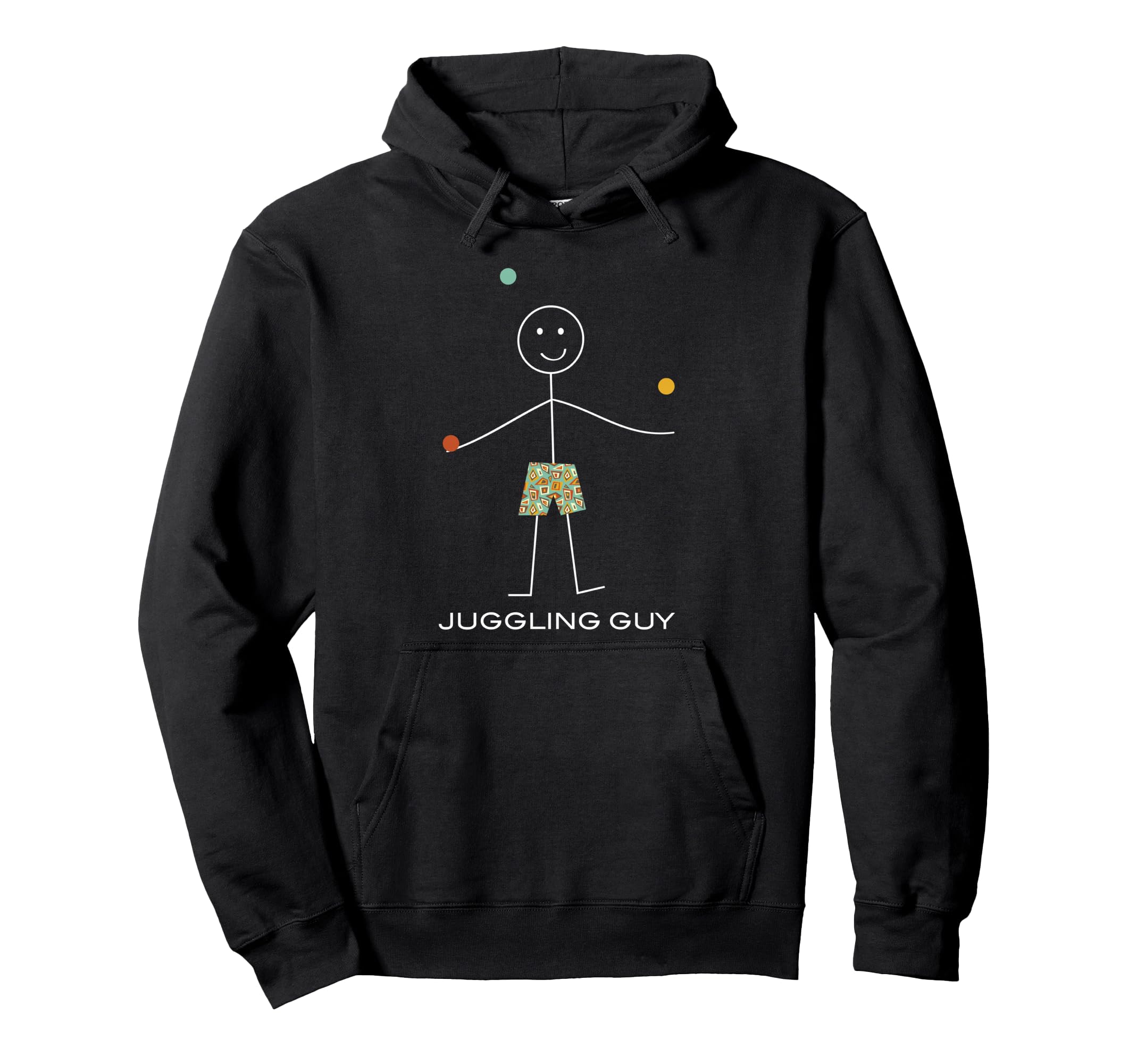 Funny Men Juggling Guy Boy Juggler Pullover Hoodie