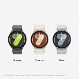 Samsung Galaxy Watch7 44mm LTE Silver with Galaxy AI Health Tracking UK view 2