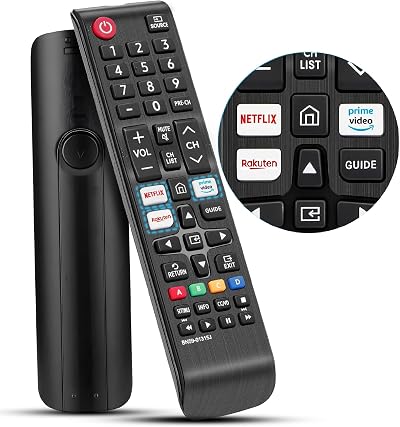 Drive Pro Smart Remote for Samsung Smart TV with Netflix Prime Rakuten Buttons