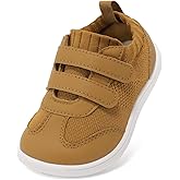 STQ KIDS Toddler Wide Toe Box Barefoot Shoes Boys Girls Sneaker Tennis Sneakers Breathable Non-Slip First Walking Shoe School Activities