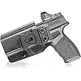 Springfield Hellcat Pro Holster IWB Kydex Holster Optics Cut: Springfield Armory Hellcat Pro Pistol, Inside Waistband Appendix Carry Pro Holster, Adj. Retention & Cant, Right/Left Hand Optional