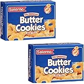 Salerno Cookies, The Original Butter Cookies, 8 Ounce (Pack of 2)