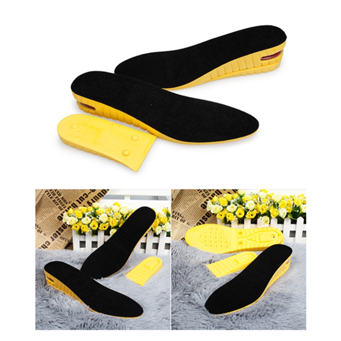 Kalevel 2 Layer Height Increase Insole Increasing Inserts Shoe Height