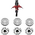 Hq9 Electric Razors Blades Replacement Fit for Norelco 8240XL 8250XL, Durable Shaver Blades for norelco 8140XL 8150XL 8160XL 8170Xl 8171XL 8175XL 8251XL, Cutter Blades for Smooth Shaving-3Pcs