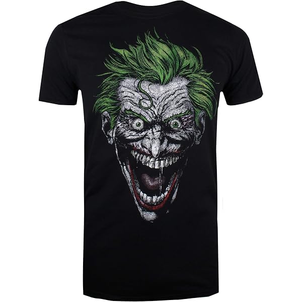 T-Shirt Homme Petit Modèle - Motif Joker Multicolore - Taille S - Neuf Avec étiquette