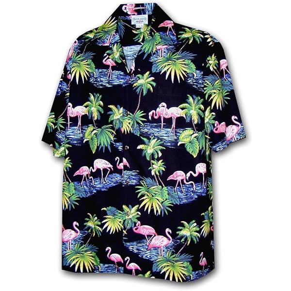 Amazon.com: Pacific Legend Hawaiian Shirt Waikiki Beach in