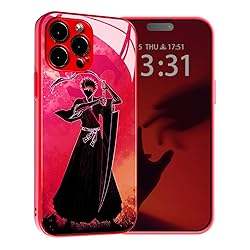 Akatxezy Ichigo TPU Tempered Glass Anime Role Red