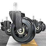 HOLKIE Office Chair Wheels Roller Blade Caster
