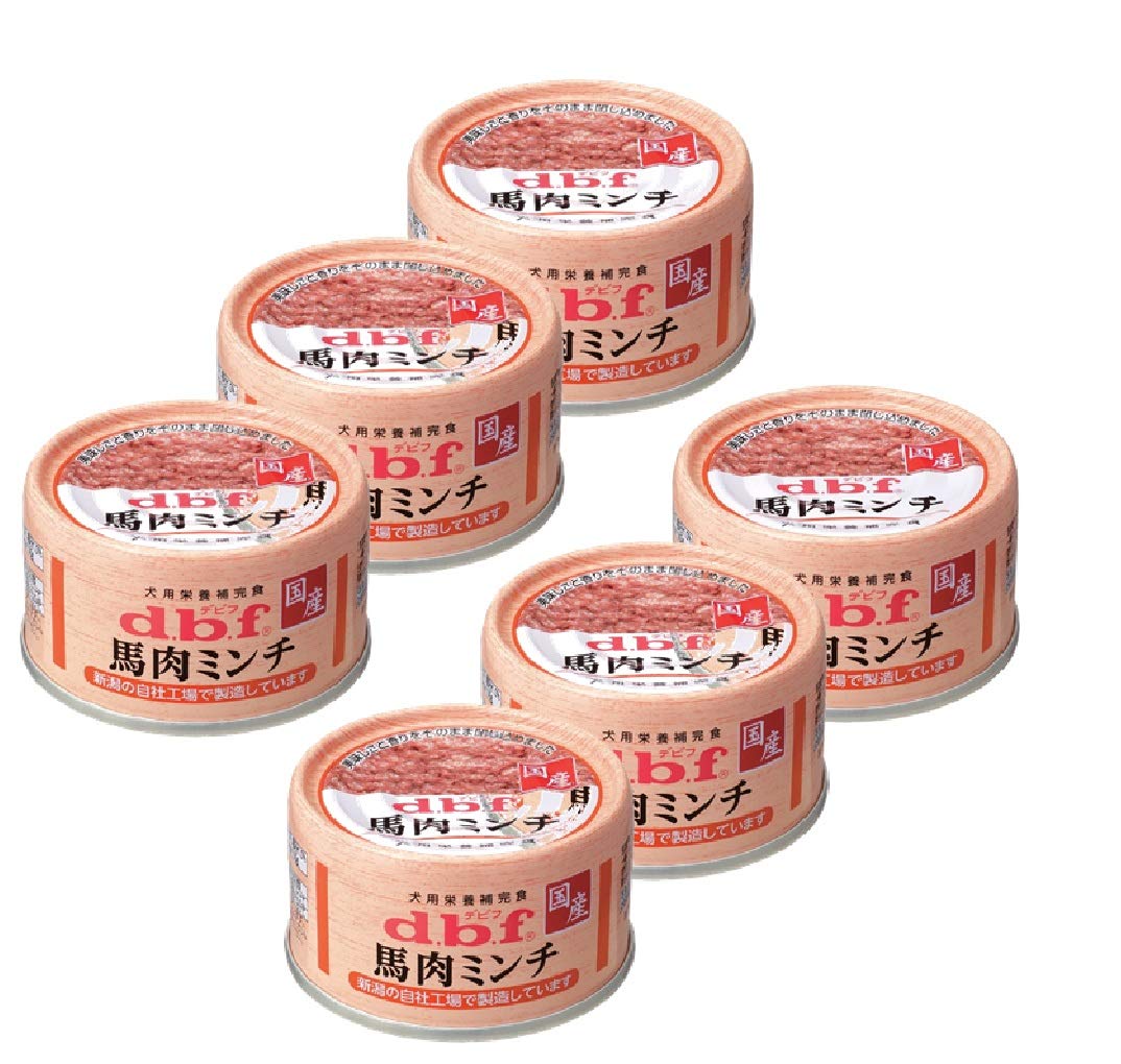 デビフ ドッグフード 馬肉ミンチ 65グラム (x 6) (まとめ買い)商品画像