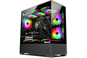 HAJAAN SuperX Gaming PC – Liquid Cooled - Intel i9 12900K - GeForce RTX 5070 12GB GDDR7-32GB DDR4-2TB NVMe SSD - Windows 11 P