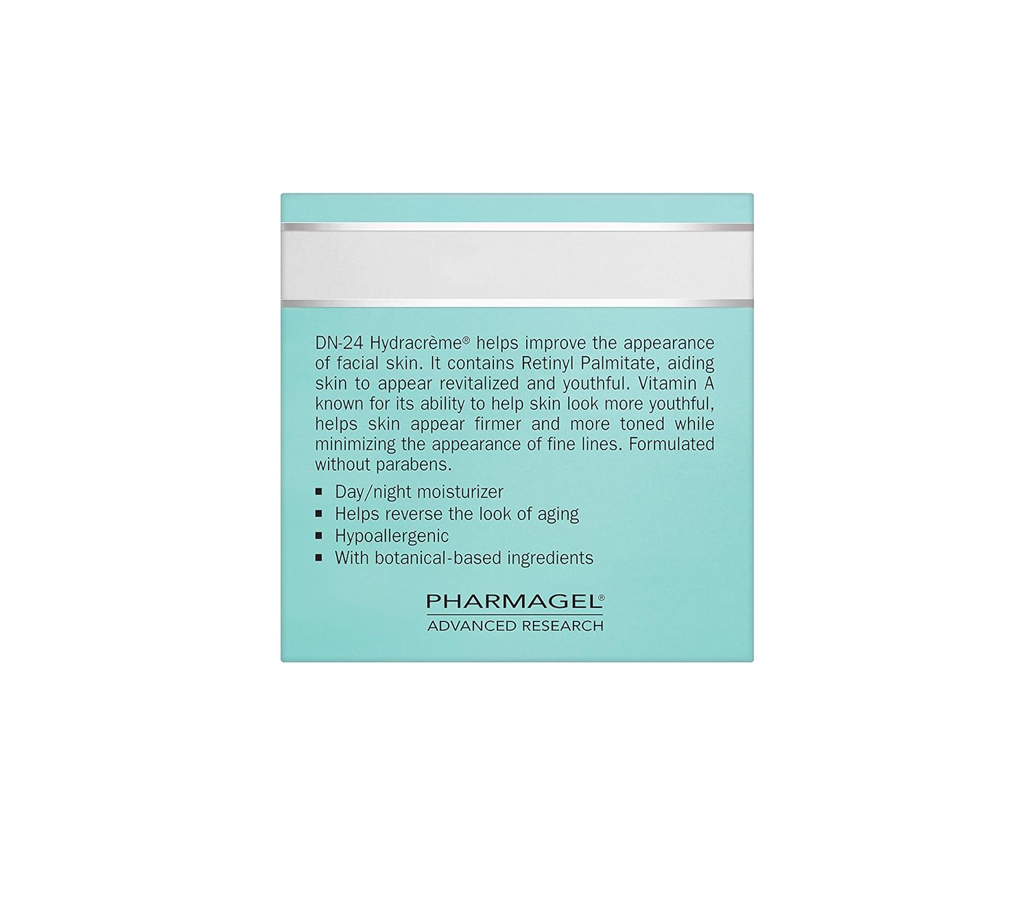 Pharmagel DN-24 Hydracrème - Intensive Vitamin Moisturizer - Day and Night Face and Neck Cream For Normal, Dry, and Aging Skin - 2 oz: Beauty