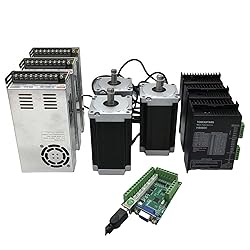 3 Axis Nema 34 Stepper Motor Kit CNC Controller