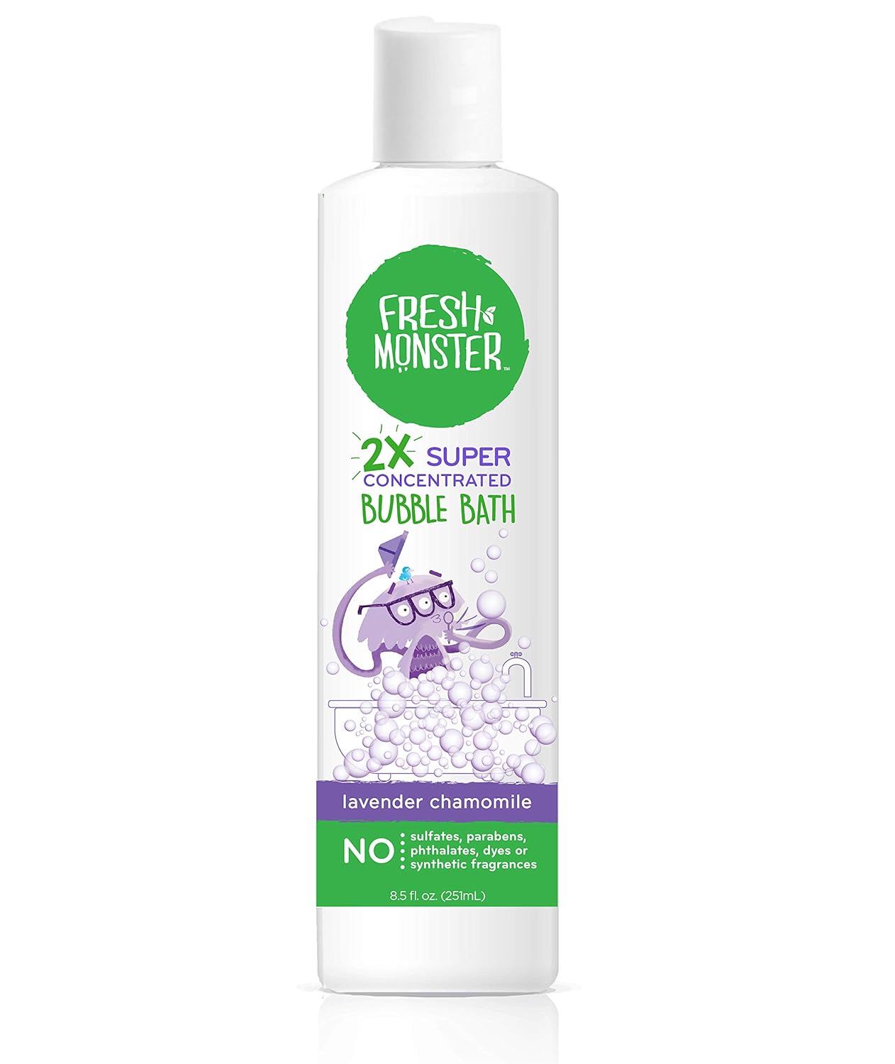 Product Review Fresh Monster Fresh Monster Bubble Bath Kids, Natural