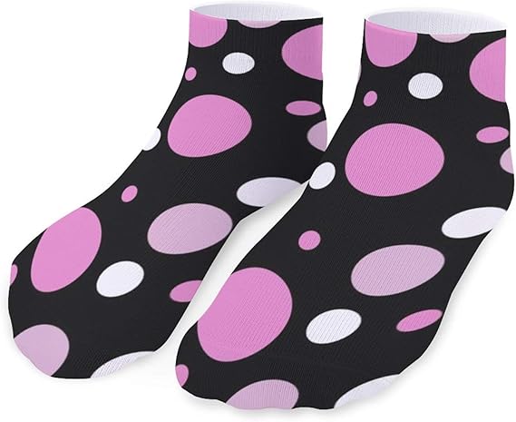 Amazon 靴下 くるぶし ピンクの水玉 メンズフットカバー メンズソックス ショートソックス 綿100 抗菌防臭 吸汗速乾 2足セット 通勤 おしゃれ ビジネス 室内 カジュアル ビジネスソックス 通販