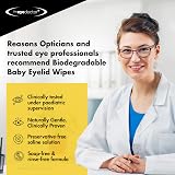 The Eye Doctor Sensitive Baby Eyelid Wipes 20 Pack Preservative Free view 3