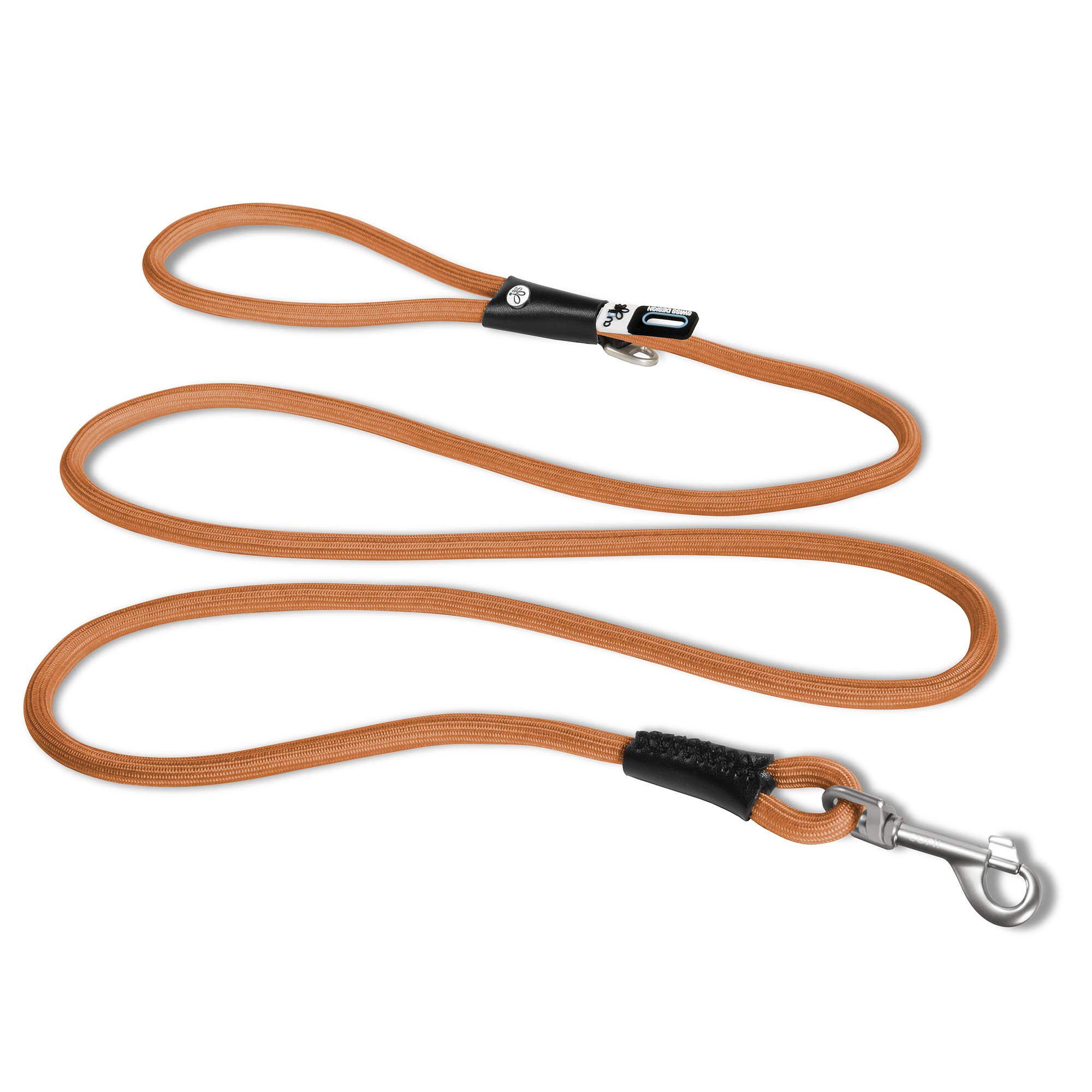 Curli Stretch Comfort Leash Orange L