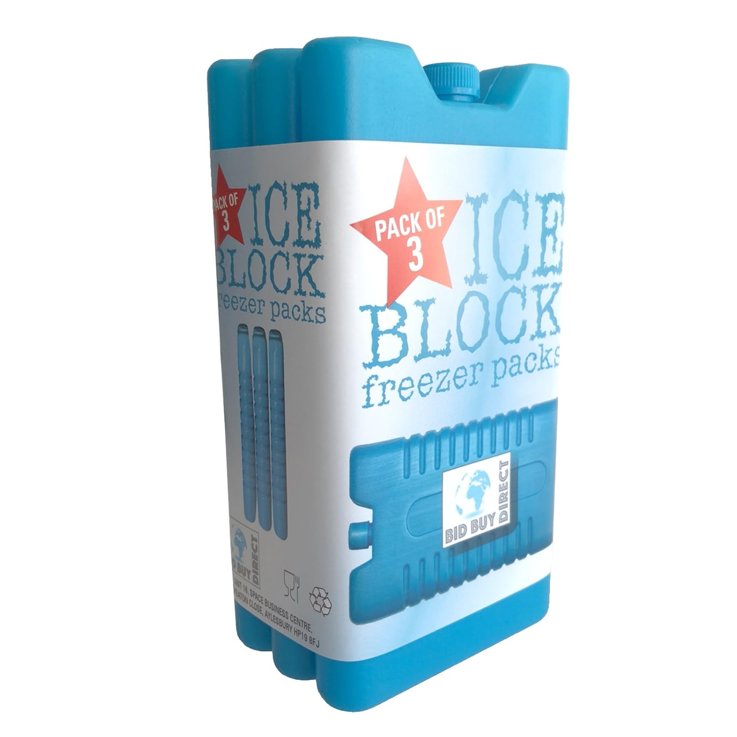 6 atóxicos acumuladores - en 3 colores Azul azul: Amazon.es ...