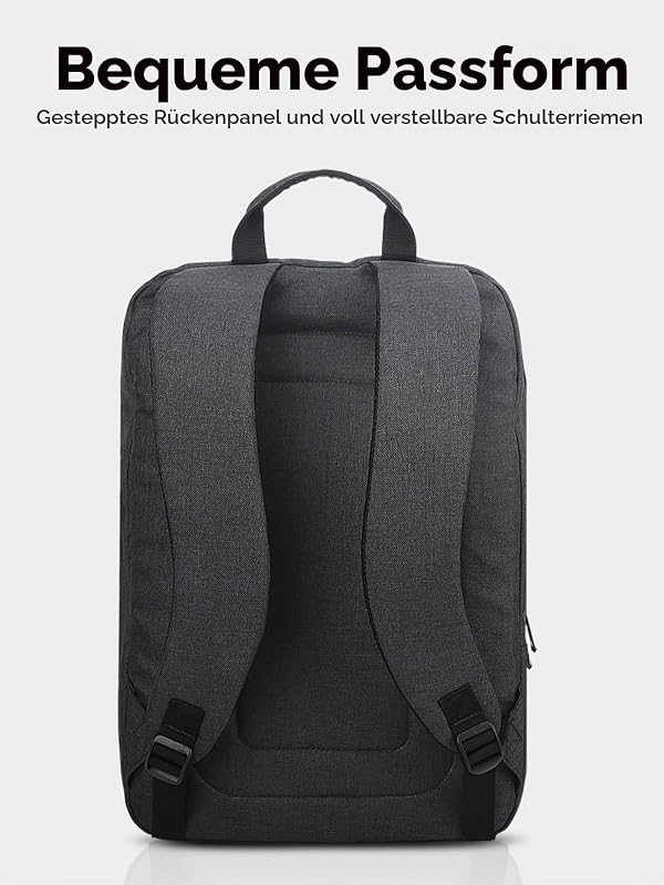 [Tasche] 15,6 Zoll Casual Laptop Rucksack B210 (wasserabweisend), works with Chromebook (WWCB), schwarz, GX40Q17225, 453 g (0.90 lbs)