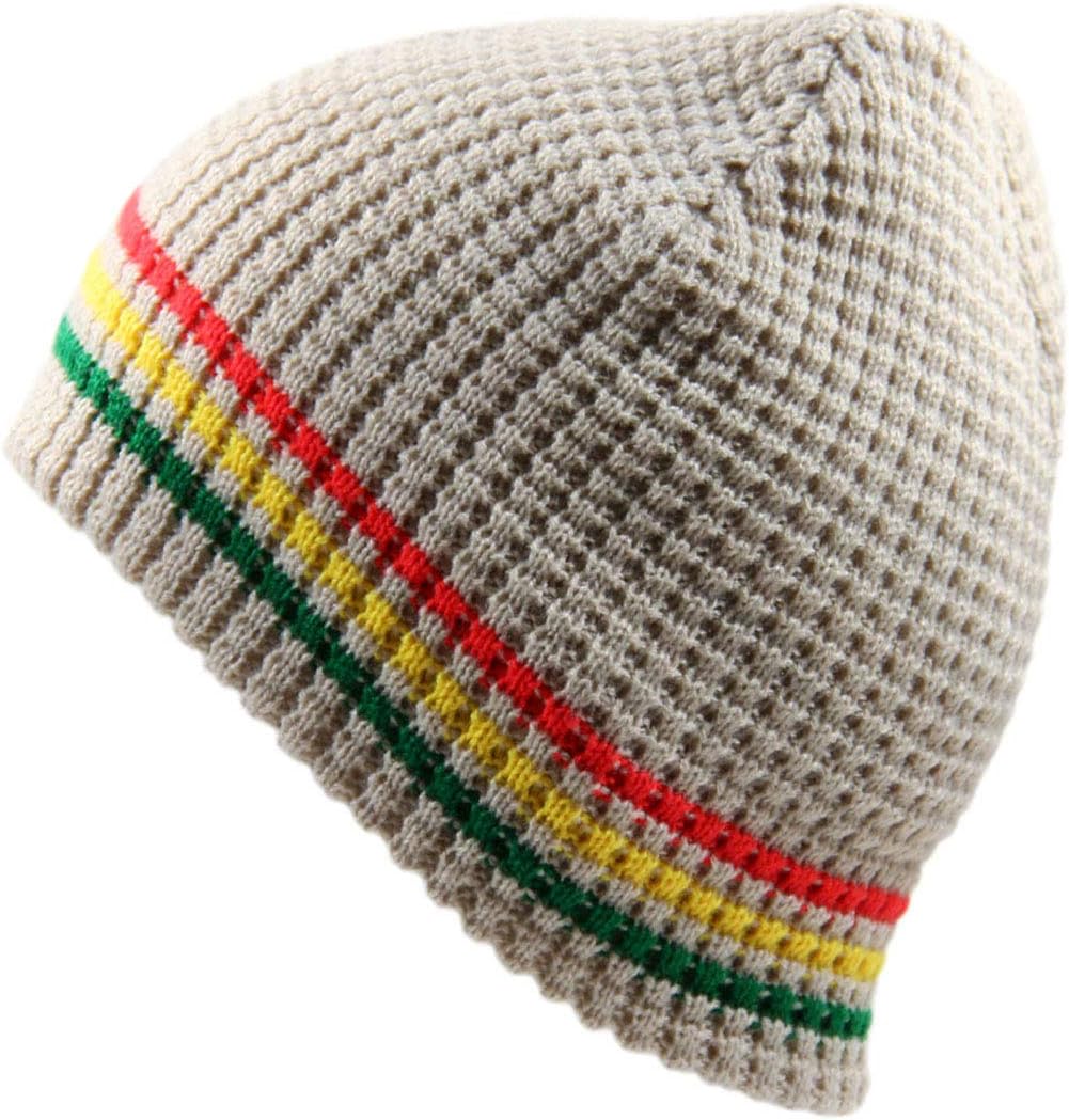 Rasta Knit Thermal Beanie