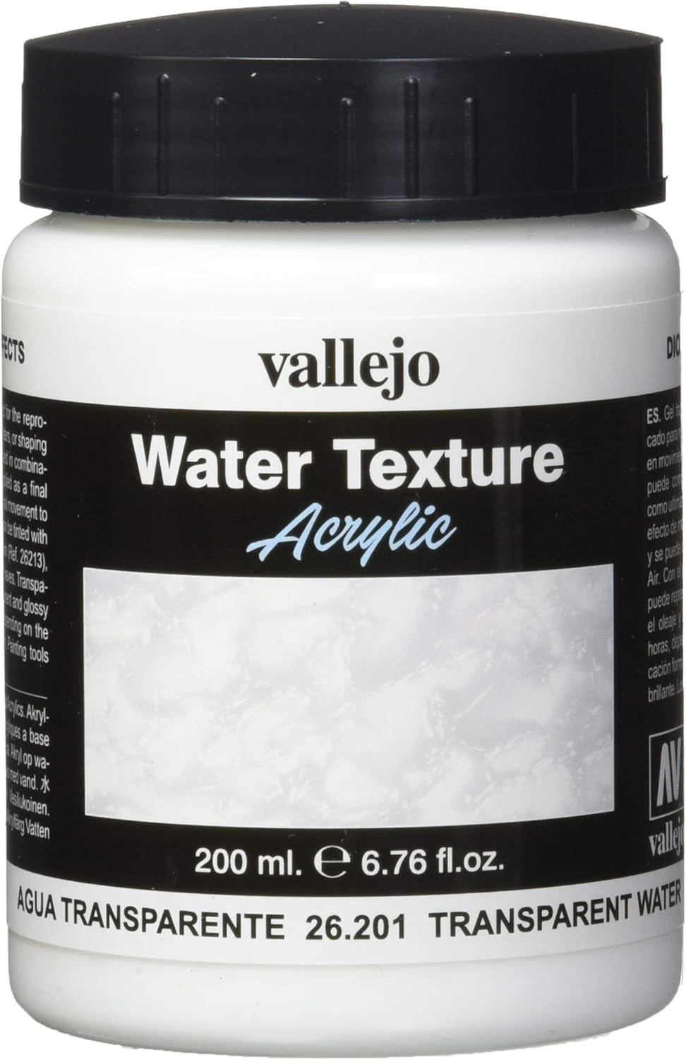 Acrylicos Vallejo 200 ml Water Effect Transparent Water Acrylicos