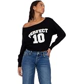 Forever 21 Women's Off Shoulder Slouchy Sweater with High Rib Start