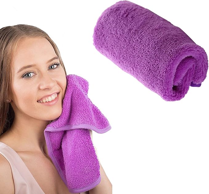 Eholder Makeup Remover Cloth, Facial Cleansing Cloths Reusable Small