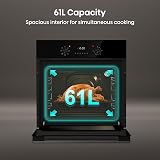 Hisense Built-in 61L Electric Single Oven with LED Display 7 Functions view 4