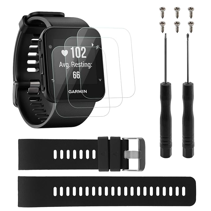 Rukoy Correa de Repuesto para Garmin Forerunner 35 con 3 ...