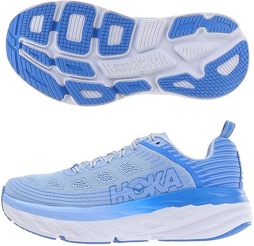 hoka one one bondi 6 serenity blue