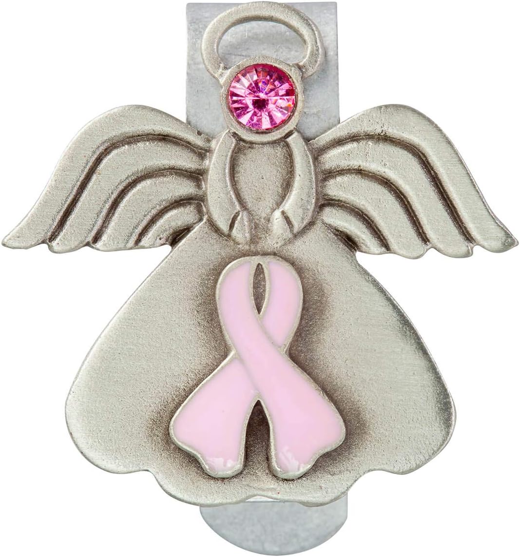 MAG Jewelry Breast Cancer Angel Visor Clip