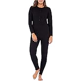 Fruit of the Loom womens Micro Waffle Premium Thermal Union Suit