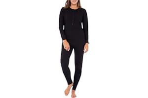 Fruit of the Loom Womens Micro Waffle Premium Thermal Union SuitUnion Suit
